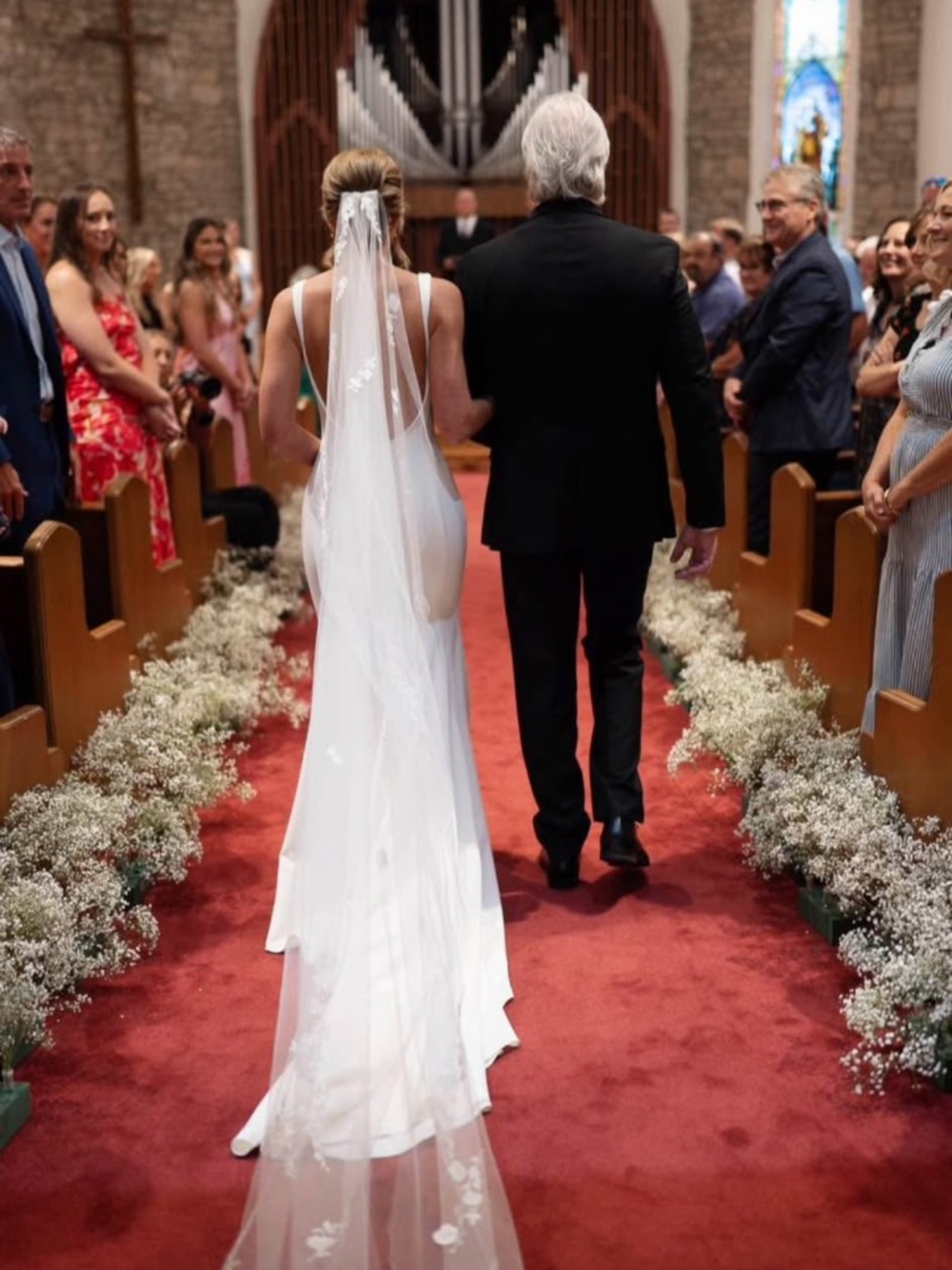 Justin Alexander Wedding Dress Size 8 with Alterations